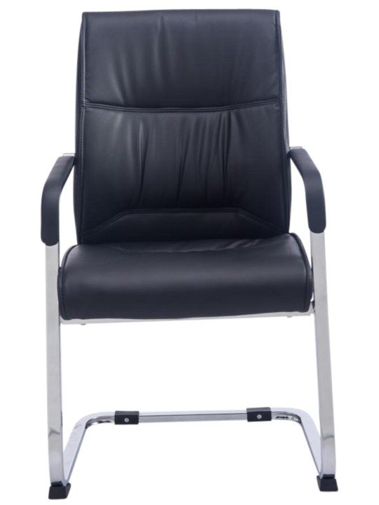 Set 2 scaune cantilever XL Anubis, negru