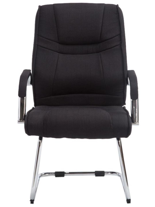 Set 2 scaune stofa Attila, negru Set 2 scaune stofa Attila, negru