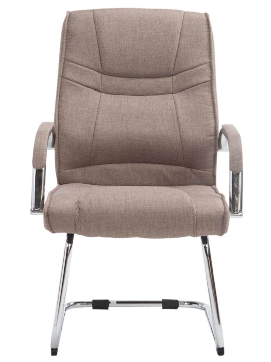 Set 2 scaune stofa Attila, taupe