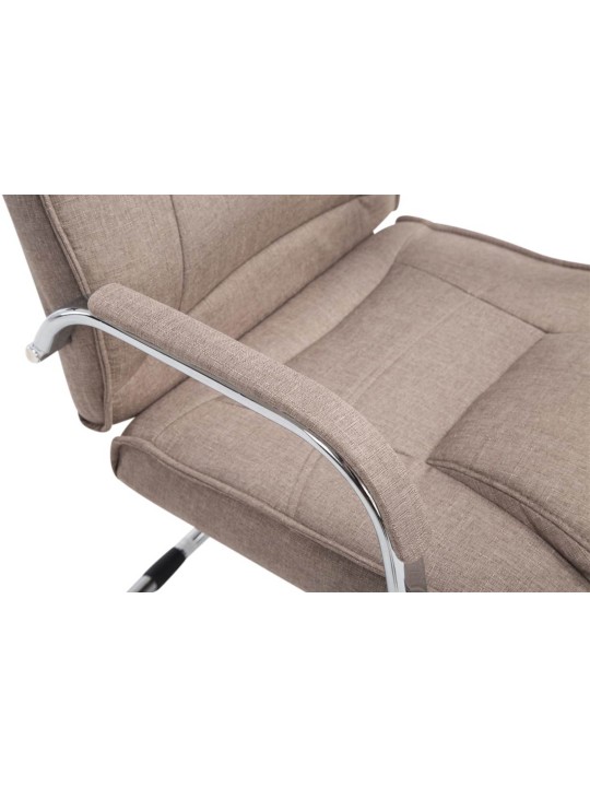 Set 2 scaune stofa Attila, taupe