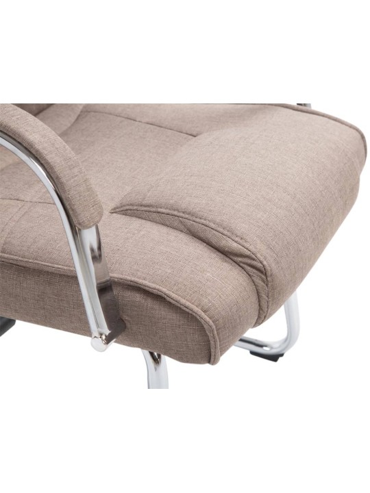 Set 2 scaune stofa Attila, taupe