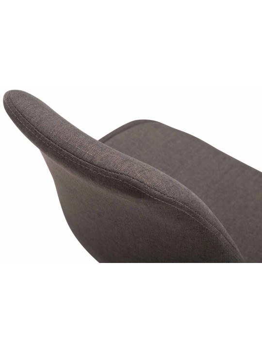 Set 4 scaune Maverick W stofa, gri închis