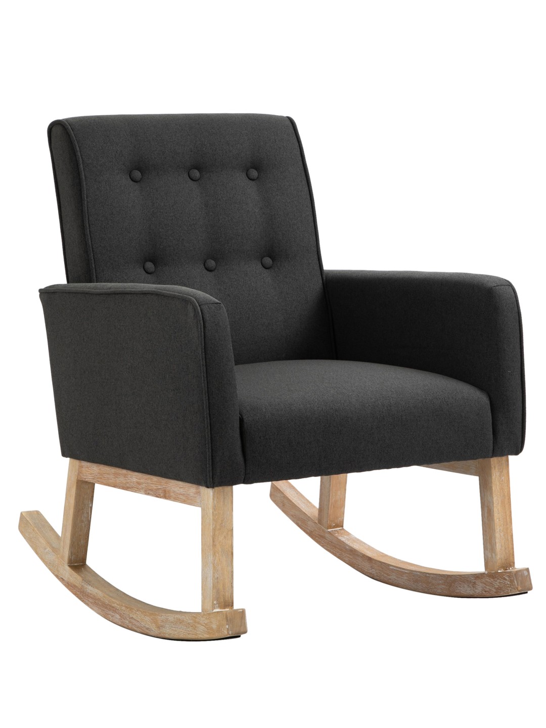 Scaun balansoar Dream material, gri închis