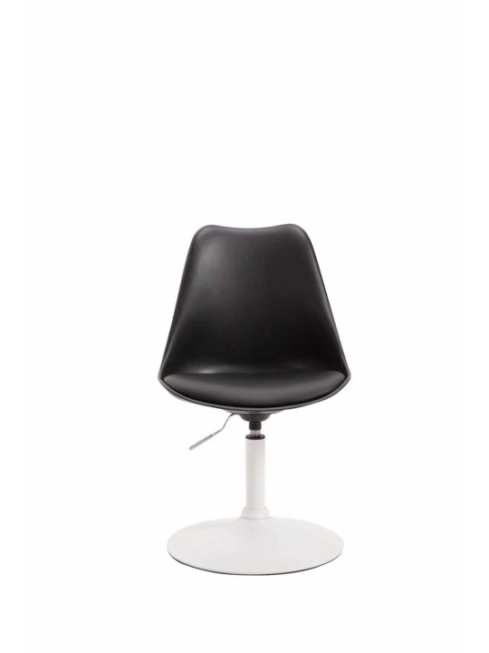 Set 4 scaune de sufragerie Maverick W plastic, negru