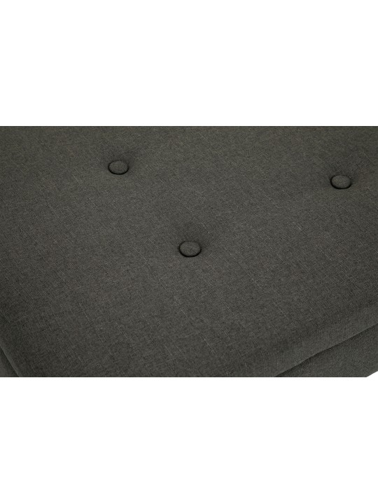 Bancă Namaro stofa antică-luminoasă, gri închis