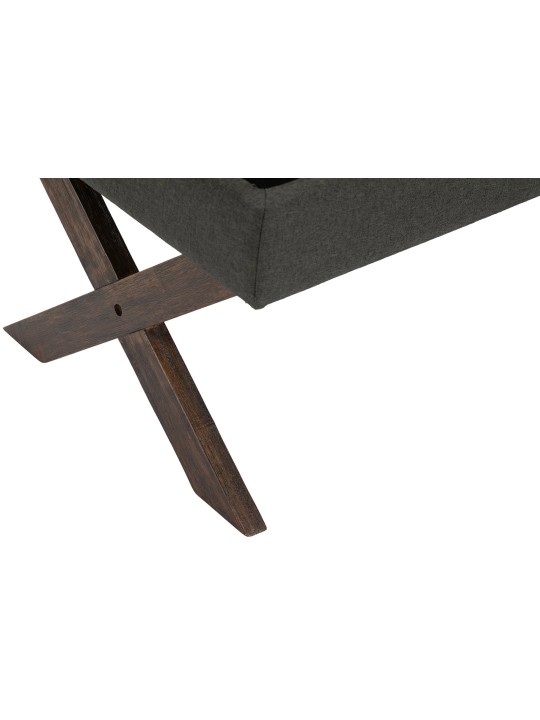 Banca Namaro stofa antic, gri închis