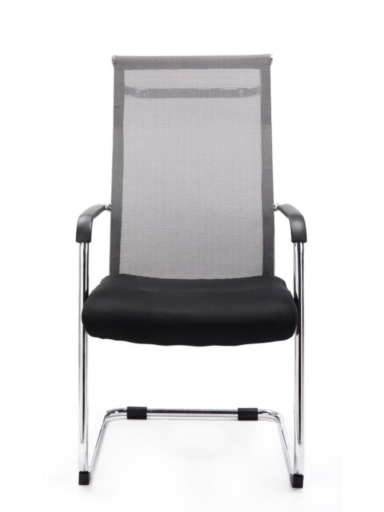 Set 2 scaune vizitator Brenda, gri