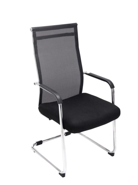 Set 2 scaune vizitator Brenda, negru