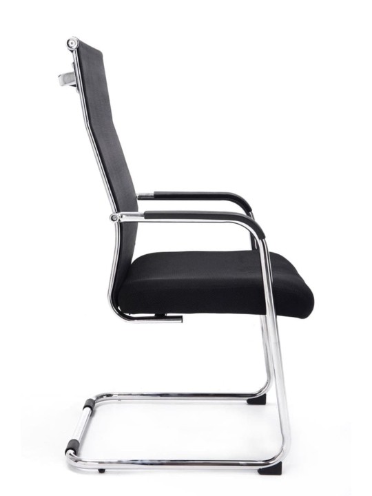 Set 2 scaune vizitator Brenda, negru