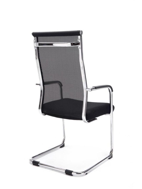 Set 2 scaune vizitator Brenda, negru