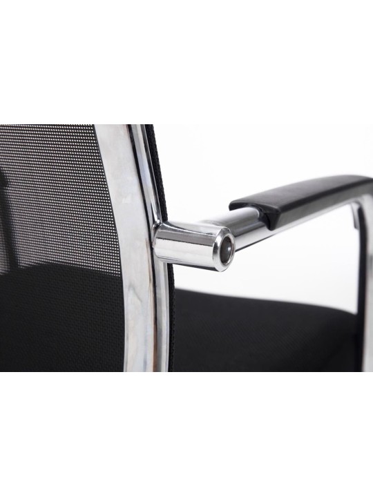 Set 2 scaune vizitator Brenda, negru