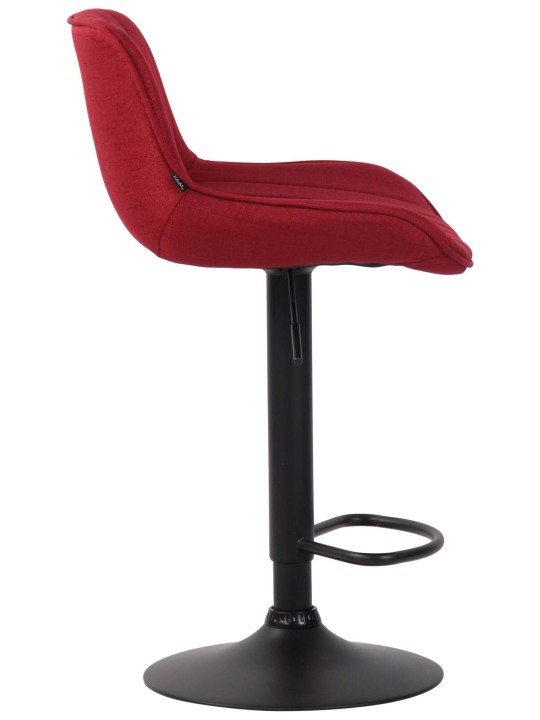 Set 2 taburete de bar tesatura Lentini, roșu Set 2 taburete de bar tesatura Lentini, roșu