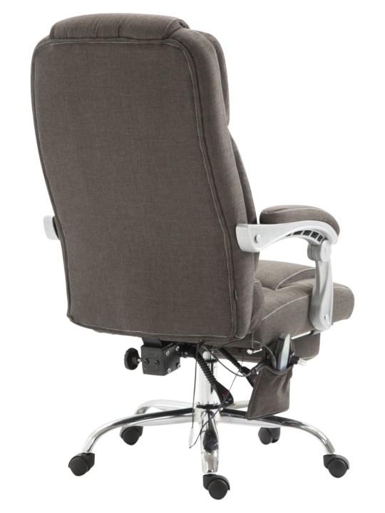 Scaun de birou tesatura Pacific cu functie de masaj, gri închis