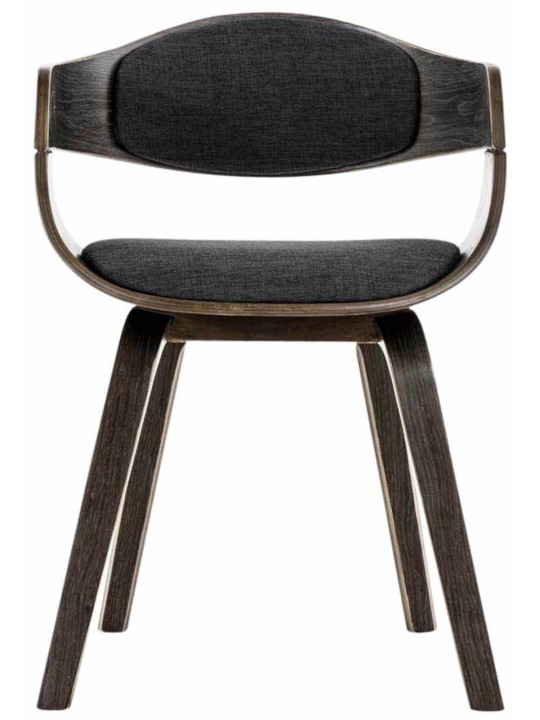 Set 2 scaune din material Kingston, gri/gri închis Set 2 scaune din material Kingston, gri/gri închis