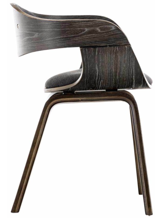 Set 2 scaune din material Kingston, gri/gri închis Set 2 scaune din material Kingston, gri/gri închis