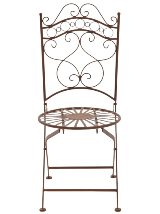 Set 2 scaune Indra, maro antic