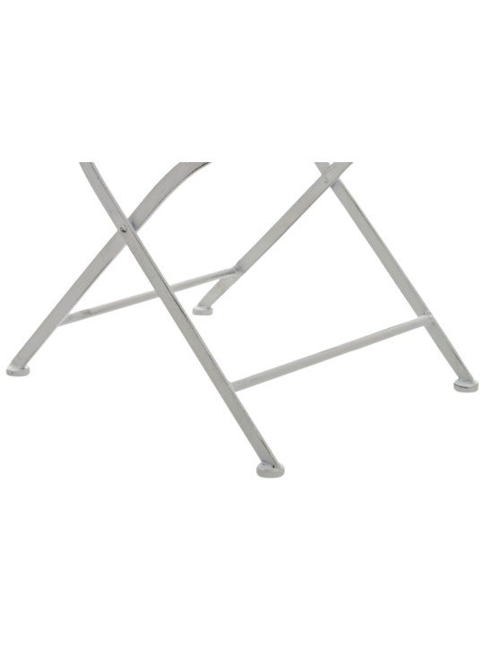 Set 2 scaune Indra, alb antic