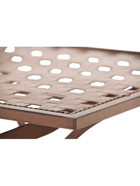 Set 2 scaune pliante Asina, maro antic