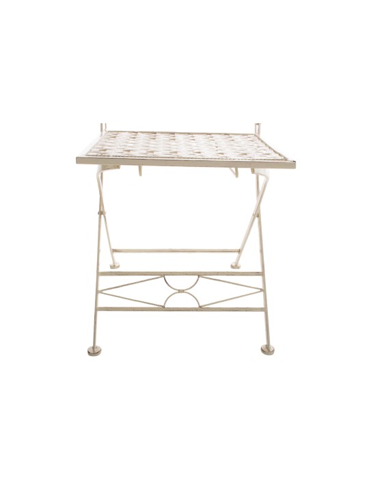 Set 2 scaune pliante Asina, crem antic