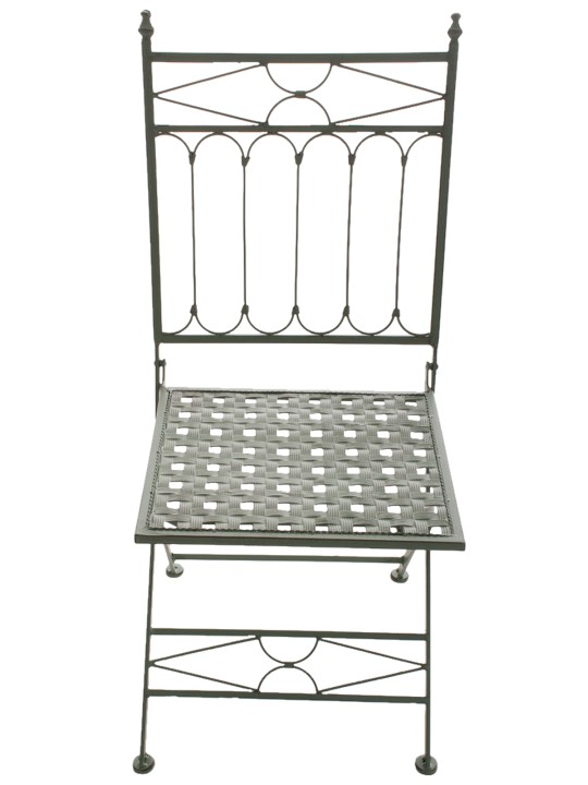 Set 2 scaune pliante Asina, verde antic