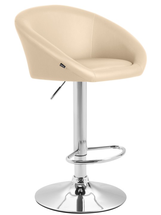 Scaun de bar Miami V2 C, crem