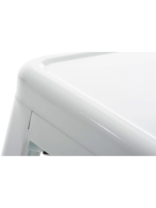 Set 4 taburete Armin, alb