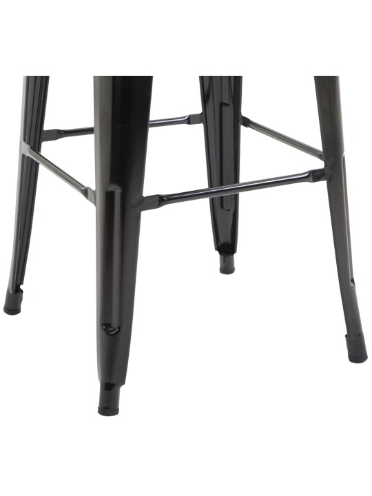 Set 2 scaune de bar Joshua V2, negru