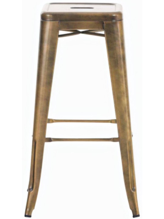 Set 2 scaune de bar Joshua V2, auriu