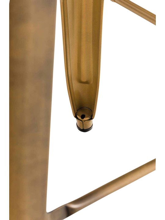 Set 2 scaune de bar Joshua V2, auriu