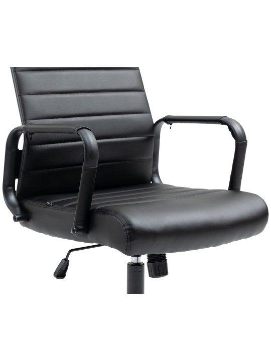 Scaun de birou Columbus, negru/negru