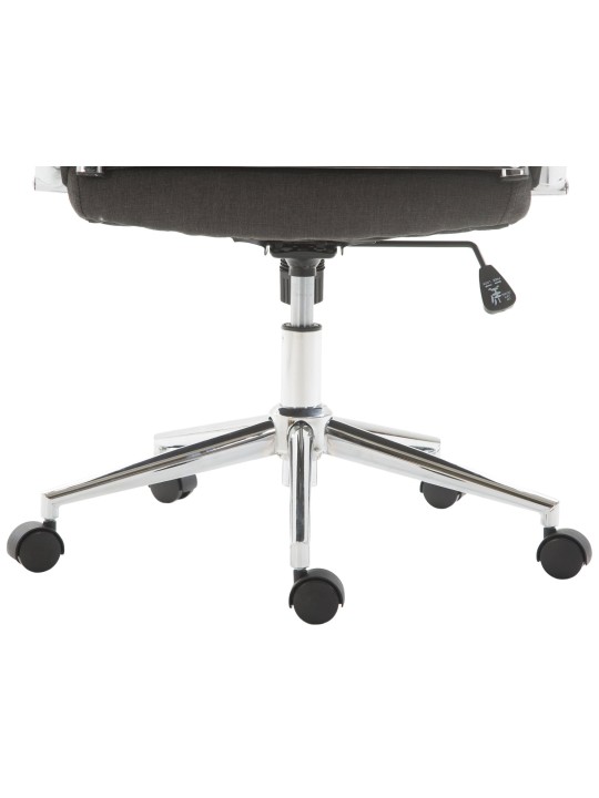 Scaun de birou tesatura Columbus, gri închis