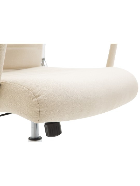 Scaun de birou tesatura Columbus, crem