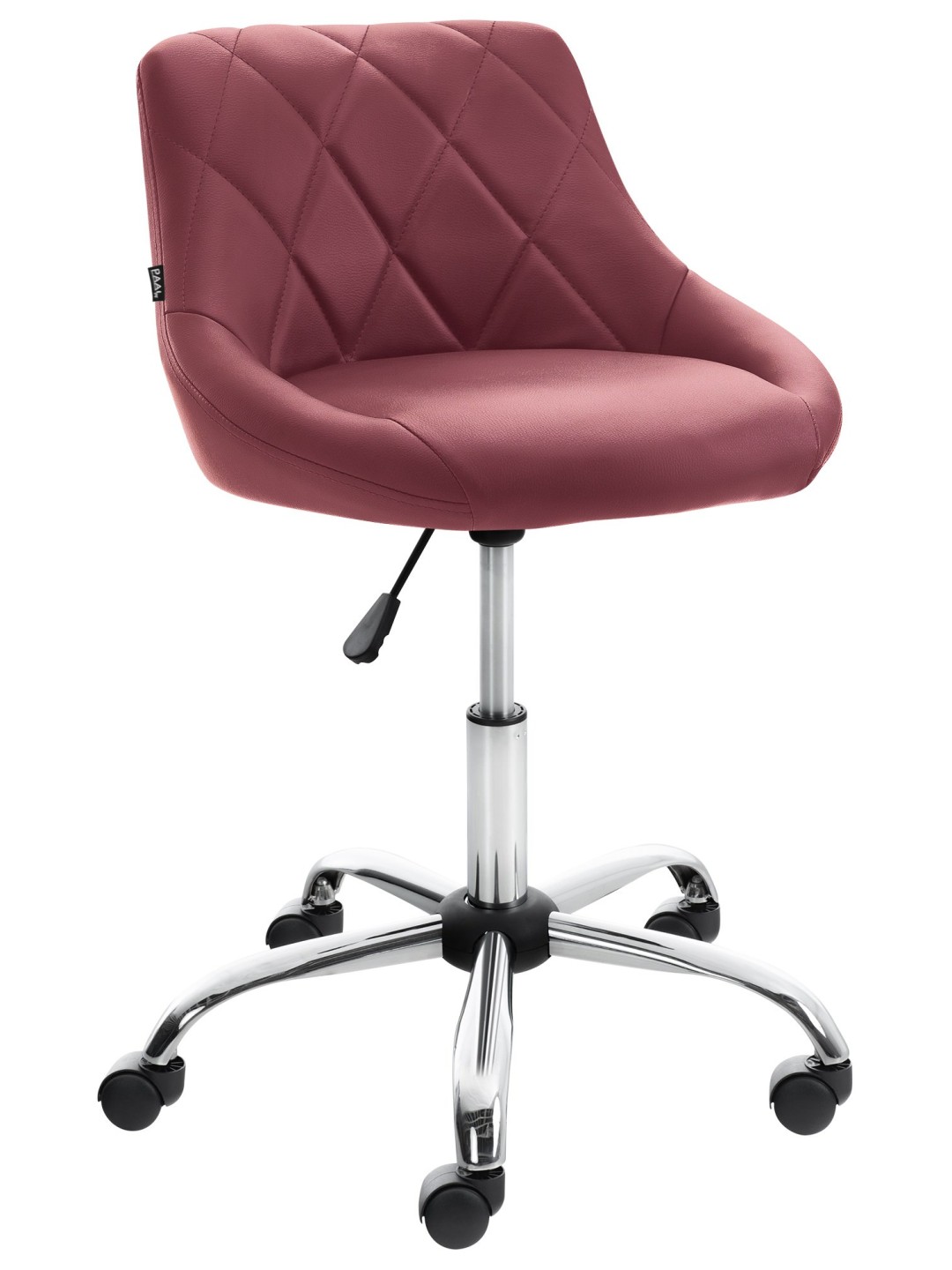 Scaun de lucru Lazio imitatie piele, bordo