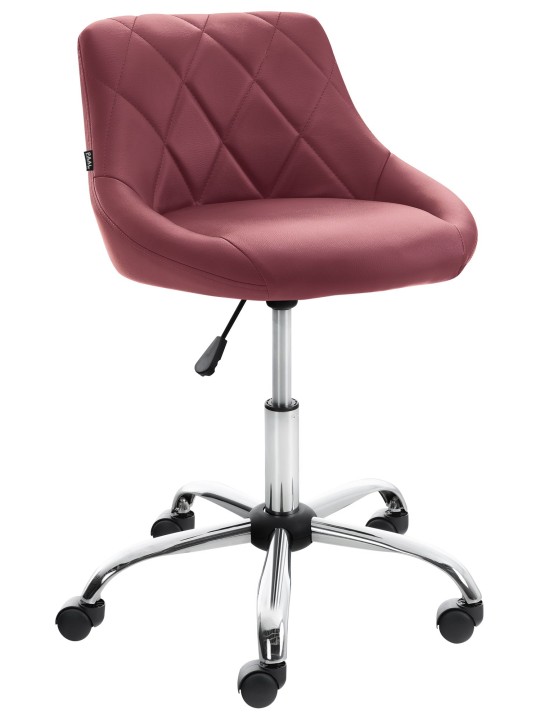 Scaun de lucru Lazio imitatie piele, bordo Scaun de lucru Lazio imitatie piele, bordo