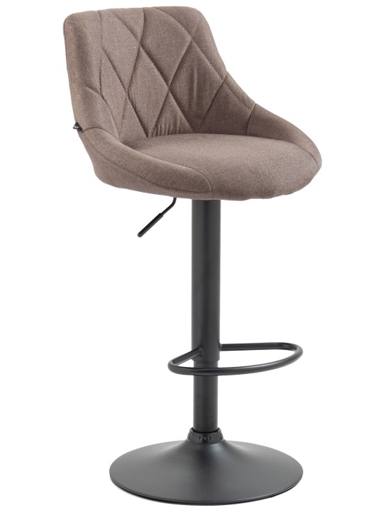 Scaun de bar țesătură Lazio, taupe