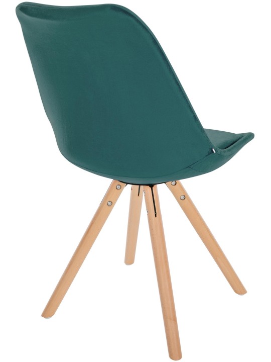Scaun Sofia Velvet Round, verde
