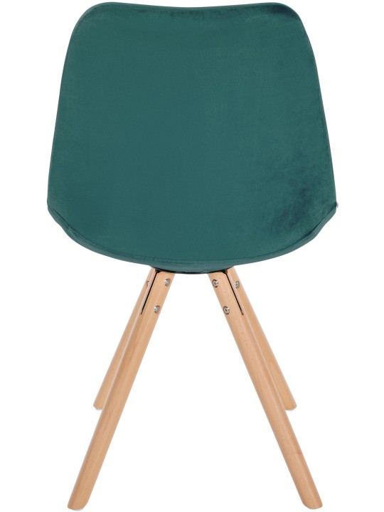 Scaun Sofia Velvet Round, verde