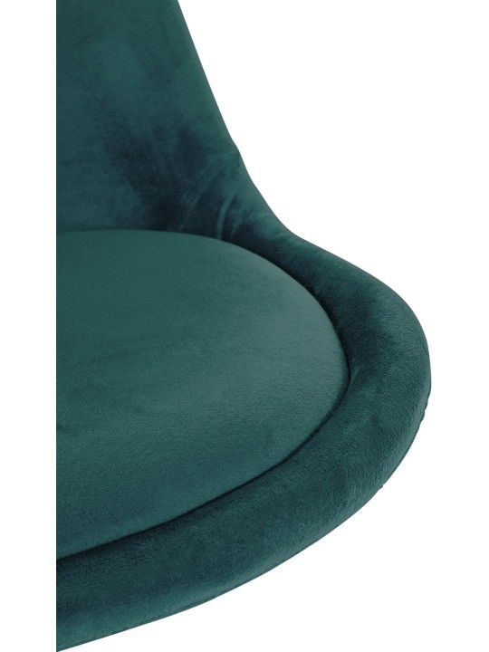 Scaun Sofia Velvet Round, verde
