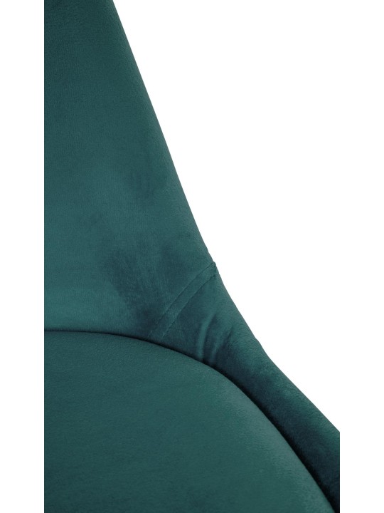 Scaun Sofia Velvet Round, verde