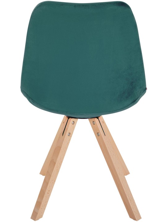 Scaun Sofia Velvet Square, verde
