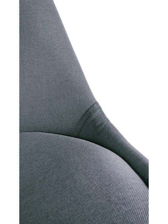 Scaun Sofia Fabric Square, gri deschis
