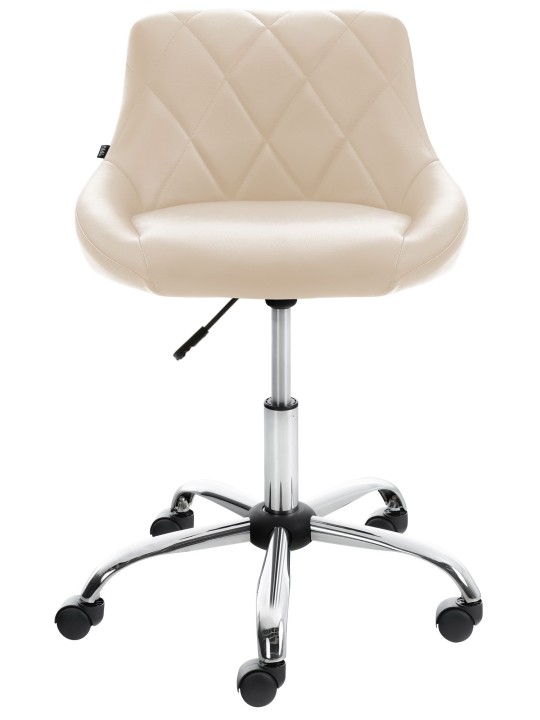 Scaun de lucru Lazio imitatie piele, crem Scaun de lucru Lazio imitatie piele, crem