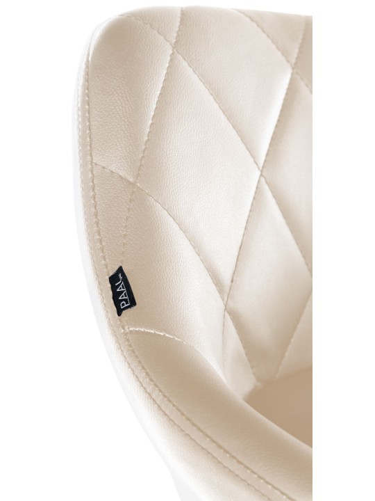 Scaun de lucru Lazio imitatie piele, crem Scaun de lucru Lazio imitatie piele, crem