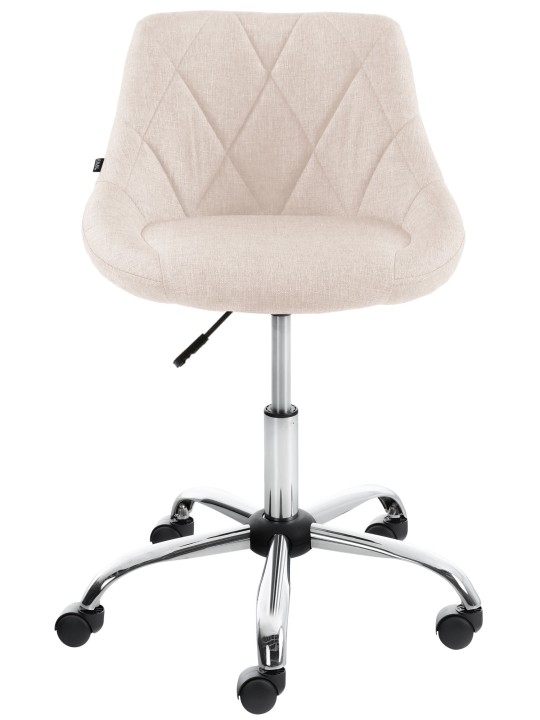 Scaun de lucru Tesatura Lazio, crem Scaun de lucru Tesatura Lazio, crem