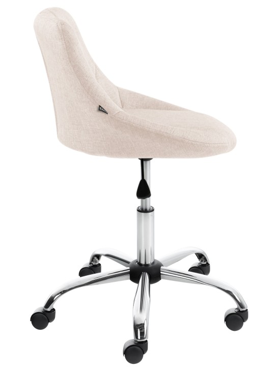 Scaun de lucru Tesatura Lazio, crem Scaun de lucru Tesatura Lazio, crem