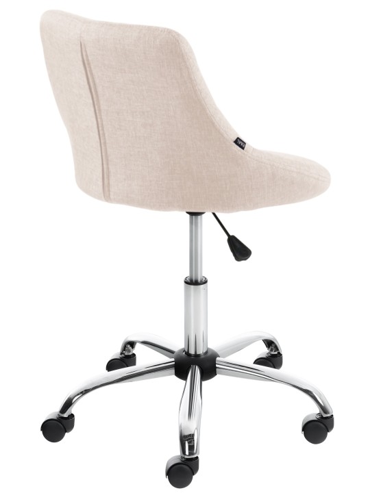 Scaun de lucru Tesatura Lazio, crem Scaun de lucru Tesatura Lazio, crem