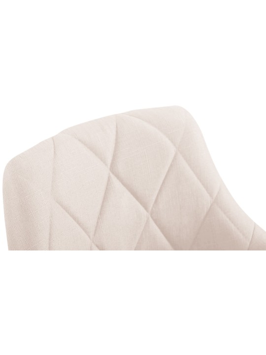 Scaun de lucru Tesatura Lazio, crem Scaun de lucru Tesatura Lazio, crem