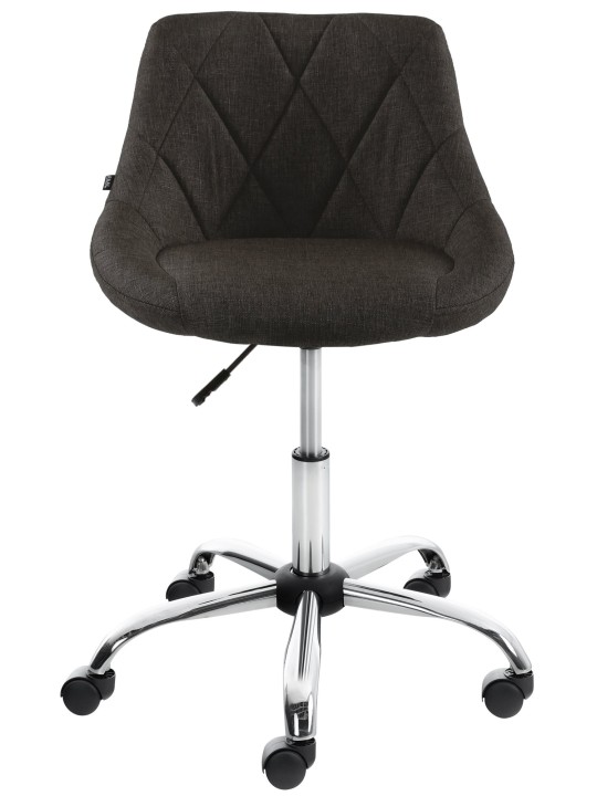 Scaun de lucru Tesatura Lazio, gri închis Scaun de lucru Tesatura Lazio, gri închis