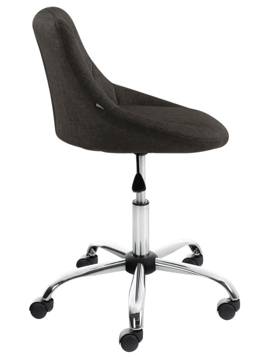 Scaun de lucru Tesatura Lazio, gri închis Scaun de lucru Tesatura Lazio, gri închis