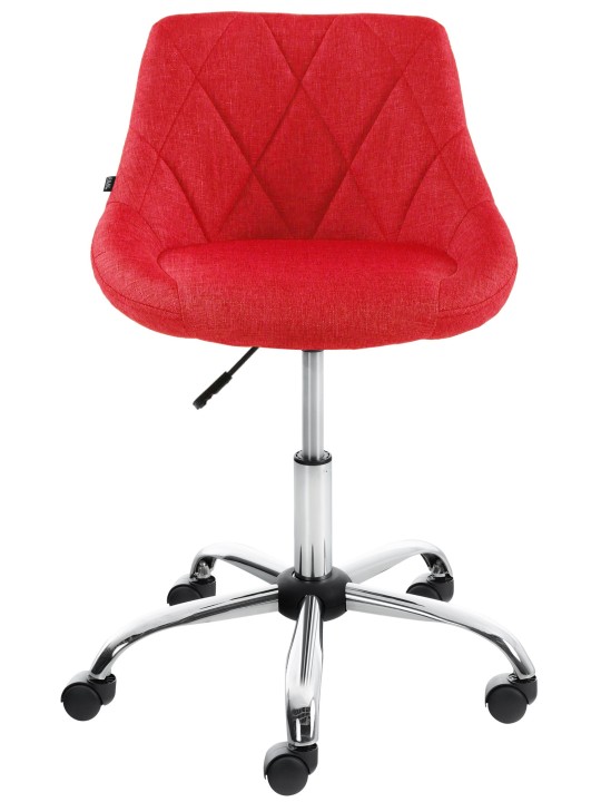 Scaun de lucru Tesatura Lazio, roșu Scaun de lucru Tesatura Lazio, roșu